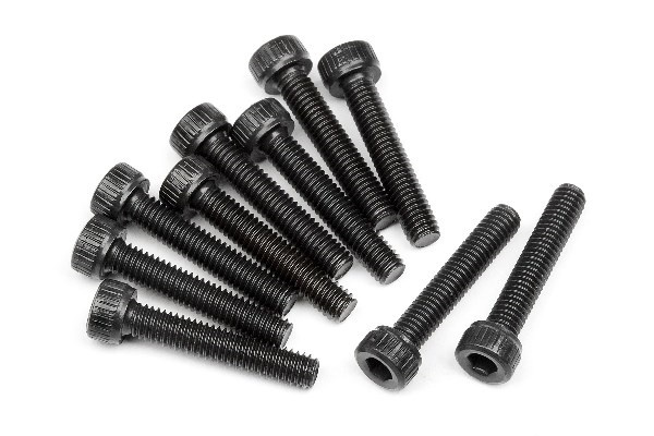 Cap Head Screw M2.6X14Mm (10Pcs) ryhmässä LELUT, TUOTTEET LAPSILLE JA VAUVOILLE / Radio-ohjattava / Varaosat ja lisävarusteet / HPI / Ruuvit/Kiinnikkeet / Ruuvit @ TP E-commerce Nordic AB (A01763)