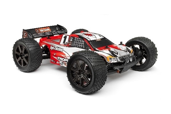 Clear Trophy Truggy Flux Body W/Window Mask &Decal ryhmässä LELUT, TUOTTEET LAPSILLE JA VAUVOILLE / Radio-ohjattava / Varaosat ja lisävarusteet / HPI / Rungot ja tarvikkeet / Offroad-rungot (läpynäkyvät) @ TP E-commerce Nordic AB (A01922)