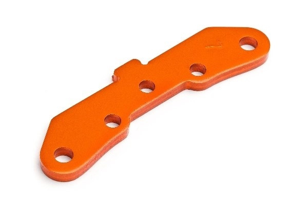 Rear Suspension Holder 7075 Trophy (Orange) ryhmässä LELUT, TUOTTEET LAPSILLE JA VAUVOILLE / Radio-ohjattava / Varaosat ja lisävarusteet / HPI / Varaosat ja tuunaus / Iskunvaimentimet @ TP E-commerce Nordic AB (A01937)