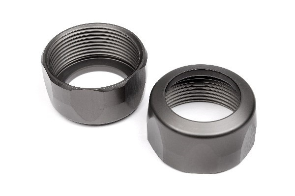 Shock Cap 20X12Mm (Gunmetal (2/Pcs) ryhmässä LELUT, TUOTTEET LAPSILLE JA VAUVOILLE / Radio-ohjattava / Varaosat ja lisävarusteet / HPI / Varaosat ja tuunaus / Iskunvaimentimet @ TP E-commerce Nordic AB (A01979)