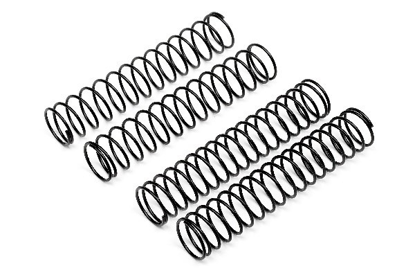 Shock Spring Set (Front/Rear/Black/4Pcs) ryhmässä LELUT, TUOTTEET LAPSILLE JA VAUVOILLE / Radio-ohjattava / Varaosat ja lisävarusteet / HPI / Varaosat ja tuunaus / Jousitus @ TP E-commerce Nordic AB (A02011)