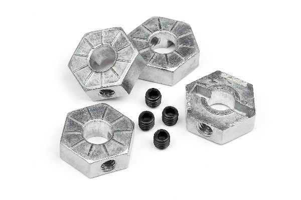 Locking Hex Wheel Hub 12Mm (4Pcs) ryhmässä LELUT, TUOTTEET LAPSILLE JA VAUVOILLE / Radio-ohjattava / Varaosat ja lisävarusteet / HPI / Varaosat ja tuunaus / Voimansiirto @ TP E-commerce Nordic AB (A02068)