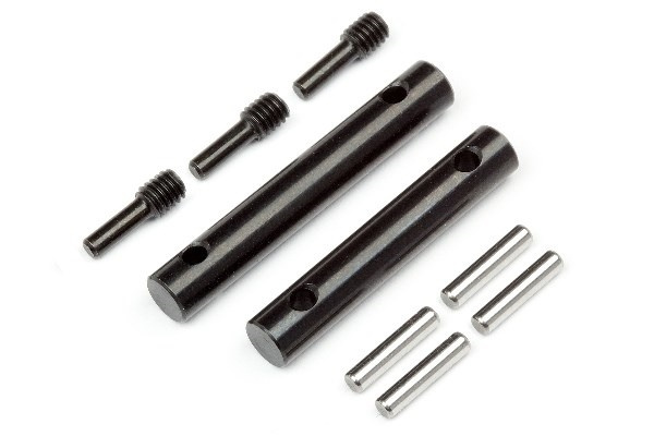 Diff Shaft Set (6X39Mm/6X34Mm) ryhmässä LELUT, TUOTTEET LAPSILLE JA VAUVOILLE / Radio-ohjattava / Varaosat ja lisävarusteet / HPI / Varaosat ja tuunaus / Voimansiirto @ TP E-commerce Nordic AB (A02229)