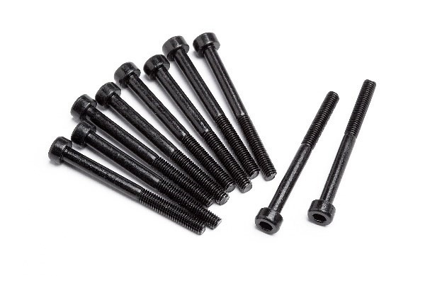 Cap Head Screw M3X33Mm (10Pcs) ryhmässä LELUT, TUOTTEET LAPSILLE JA VAUVOILLE / Radio-ohjattava / Varaosat ja lisävarusteet / HPI / Ruuvit/Kiinnikkeet / Ruuvit @ TP E-commerce Nordic AB (A02239)