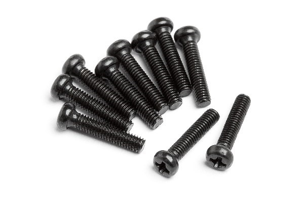 Binder Head Screw M2.5X12 (10Pcs) ryhmässä LELUT, TUOTTEET LAPSILLE JA VAUVOILLE / Radio-ohjattava / Varaosat ja lisävarusteet / HPI / Ruuvit/Kiinnikkeet / Ruuvit @ TP E-commerce Nordic AB (A02281)