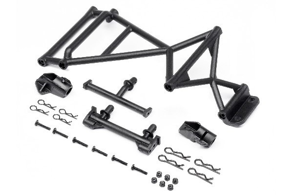 Roll Bar Parts/Tank Mount Set ryhmässä LELUT, TUOTTEET LAPSILLE JA VAUVOILLE / Radio-ohjattava / Varaosat ja lisävarusteet / HPI / Varaosat ja tuunaus / Alustan osat @ TP E-commerce Nordic AB (A02462)