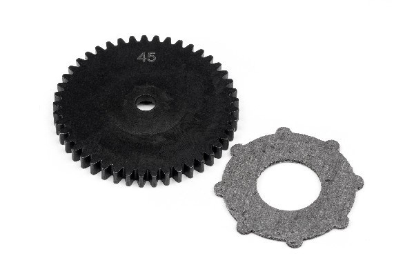 Heavy Duty Spur Gear 45Tx5Mm ryhmässä LELUT, TUOTTEET LAPSILLE JA VAUVOILLE / Radio-ohjattava / Varaosat ja lisävarusteet / HPI / Varaosat ja tuunaus / Vaihteet @ TP E-commerce Nordic AB (A02620)