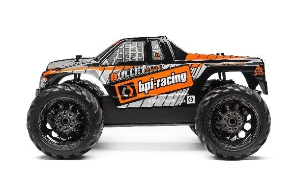 Bullet Mt Clear Body W/ Nitro/Flux Decals ryhmässä LELUT, TUOTTEET LAPSILLE JA VAUVOILLE / Radio-ohjattava / Varaosat ja lisävarusteet / HPI / Rungot ja tarvikkeet / Offroad-rungot (läpynäkyvät) @ TP E-commerce Nordic AB (A02682)