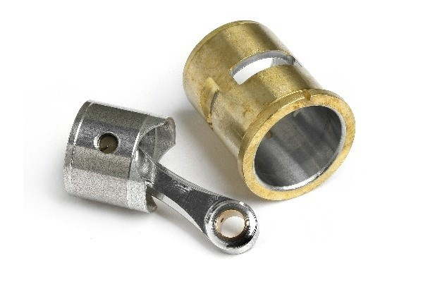 Cylinder/Piston/Connecting Rod Set ryhmässä LELUT, TUOTTEET LAPSILLE JA VAUVOILLE / Radio-ohjattava / Varaosat ja lisävarusteet / HPI / Moottorit / Nitro-moottorin varaosat @ TP E-commerce Nordic AB (A02899)