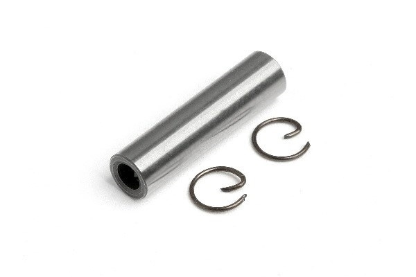 Piston Pin/Retainer Set ryhmässä LELUT, TUOTTEET LAPSILLE JA VAUVOILLE / Radio-ohjattava / Varaosat ja lisävarusteet / HPI / Moottorit / Nitro-moottorin varaosat @ TP E-commerce Nordic AB (A02900)