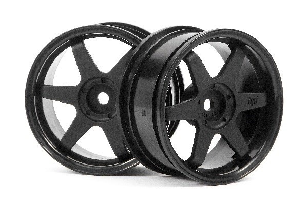 Te37 Wheel 26Mm Black (3Mm Offset) ryhmässä LELUT, TUOTTEET LAPSILLE JA VAUVOILLE / Radio-ohjattava / Varaosat ja lisävarusteet / HPI / Vanteet / Onroad @ TP E-commerce Nordic AB (A03149)