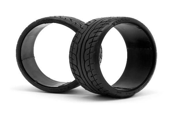 Lp35 T-Drift Tire Yokohama Advan Neova Ad07 (2Pcs) ryhmässä LELUT, TUOTTEET LAPSILLE JA VAUVOILLE / Radio-ohjattava / Varaosat ja lisävarusteet / HPI / Renkaat / Onroad @ TP E-commerce Nordic AB (A03172)