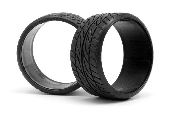 Lp32 T-Drift Tire Dunlop Le Mans Lm703 (2Pcs) ryhmässä LELUT, TUOTTEET LAPSILLE JA VAUVOILLE / Radio-ohjattava / Varaosat ja lisävarusteet / HPI / Renkaat / Onroad @ TP E-commerce Nordic AB (A03174)