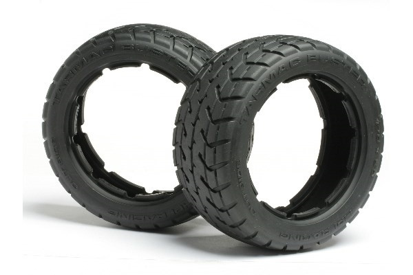 Tarmac Buster Tire M Compound (170X60Mm/2Pcs) ryhmässä LELUT, TUOTTEET LAPSILLE JA VAUVOILLE / Radio-ohjattava / Varaosat ja lisävarusteet / HPI / Renkaat / Offroad @ TP E-commerce Nordic AB (A03220)