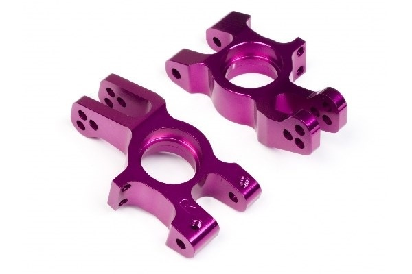 Aluminum Rear Hub (Purple) ryhmässä LELUT, TUOTTEET LAPSILLE JA VAUVOILLE / Radio-ohjattava / Varaosat ja lisävarusteet / HPI / Varaosat ja tuunaus / Iskunvaimentimet @ TP E-commerce Nordic AB (A03270)