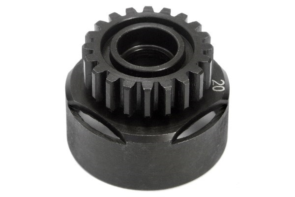 Racing Clutch Bell 20 Tooth (1M) ryhmässä LELUT, TUOTTEET LAPSILLE JA VAUVOILLE / Radio-ohjattava / Varaosat ja lisävarusteet / HPI / Moottorit / Tarvikkeet @ TP E-commerce Nordic AB (A03541)