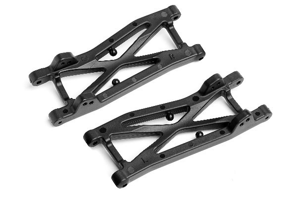 Rear Suspension Arm Set ryhmässä LELUT, TUOTTEET LAPSILLE JA VAUVOILLE / Radio-ohjattava / Varaosat ja lisävarusteet / HPI / Varaosat ja tuunaus / Iskunvaimentimet @ TP E-commerce Nordic AB (A03631)