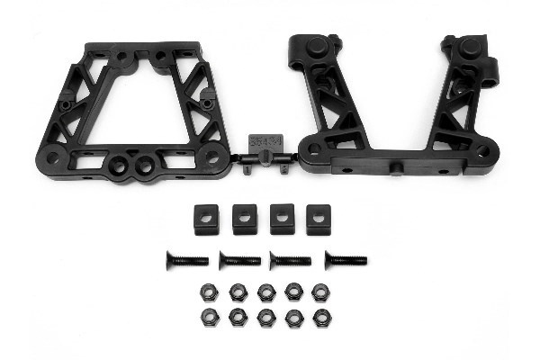 Rear Bulkhead Set ryhmässä LELUT, TUOTTEET LAPSILLE JA VAUVOILLE / Radio-ohjattava / Varaosat ja lisävarusteet / HPI / Varaosat ja tuunaus / Alustan osat @ TP E-commerce Nordic AB (A03707)