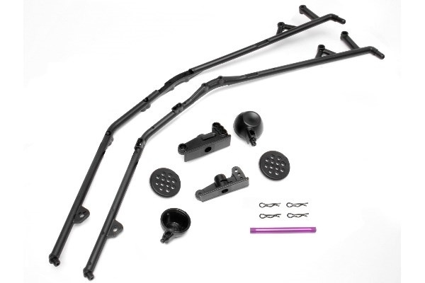 Roll Bar Set (Long) ryhmässä LELUT, TUOTTEET LAPSILLE JA VAUVOILLE / Radio-ohjattava / Varaosat ja lisävarusteet / HPI / Varaosat ja tuunaus / Alustan osat @ TP E-commerce Nordic AB (A03710)