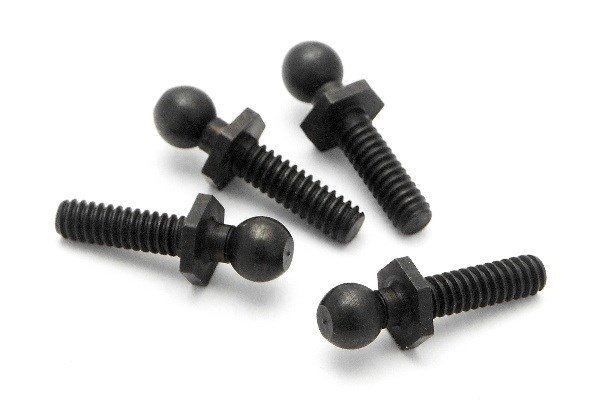 Ball 4.3X20Mm (4-40/Black/4Pcs) ryhmässä LELUT, TUOTTEET LAPSILLE JA VAUVOILLE / Radio-ohjattava / Varaosat ja lisävarusteet / HPI / Varaosat ja tuunaus / Iskunvaimentimet @ TP E-commerce Nordic AB (A03842)