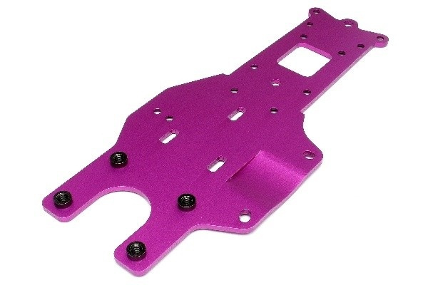 Rear Chassis Plate (Purple) ryhmässä LELUT, TUOTTEET LAPSILLE JA VAUVOILLE / Radio-ohjattava / Varaosat ja lisävarusteet / HPI / Varaosat ja tuunaus / Alustan osat @ TP E-commerce Nordic AB (A04107)