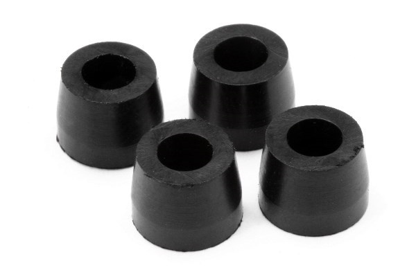 Rubber Bump Stop (4Pcs) ryhmässä LELUT, TUOTTEET LAPSILLE JA VAUVOILLE / Radio-ohjattava / Varaosat ja lisävarusteet / HPI / Varaosat ja tuunaus / Iskunvaimentimet @ TP E-commerce Nordic AB (A04147)