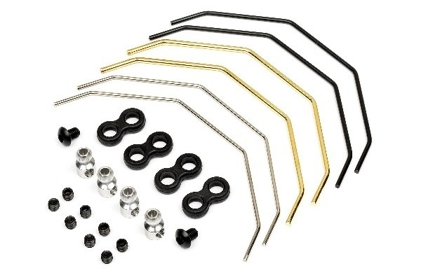 Sway Bar Set (Front/Rear/Cup Racer) ryhmässä LELUT, TUOTTEET LAPSILLE JA VAUVOILLE / Radio-ohjattava / Varaosat ja lisävarusteet / HPI / Varaosat ja tuunaus / Iskunvaimentimet @ TP E-commerce Nordic AB (A04164)