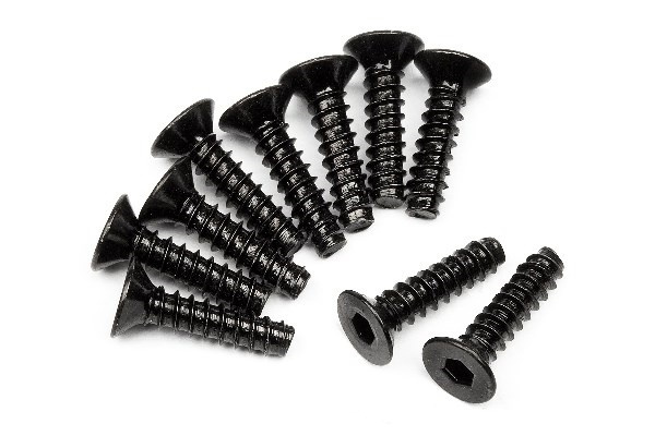 Tp. Flat Head Screw M3X12Mm (Hex Socket/10Pcs) ryhmässä LELUT, TUOTTEET LAPSILLE JA VAUVOILLE / Radio-ohjattava / Varaosat ja lisävarusteet / HPI / Ruuvit/Kiinnikkeet / Ruuvit @ TP E-commerce Nordic AB (A04216)