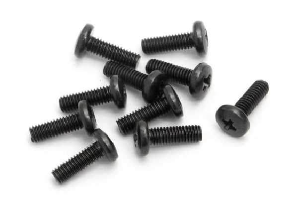 Binder Head Screw M2.6X8Mm (10Pcs) ryhmässä LELUT, TUOTTEET LAPSILLE JA VAUVOILLE / Radio-ohjattava / Varaosat ja lisävarusteet / HPI / Ruuvit/Kiinnikkeet / Ruuvit @ TP E-commerce Nordic AB (A04410)