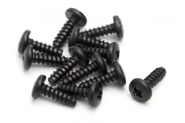 Tp Binder Head Screw M2.6X8Mm (12Pcs) ryhmässä LELUT, TUOTTEET LAPSILLE JA VAUVOILLE / Radio-ohjattava / Varaosat ja lisävarusteet / HPI / Ruuvit/Kiinnikkeet / Ruuvit @ TP E-commerce Nordic AB (A04417)