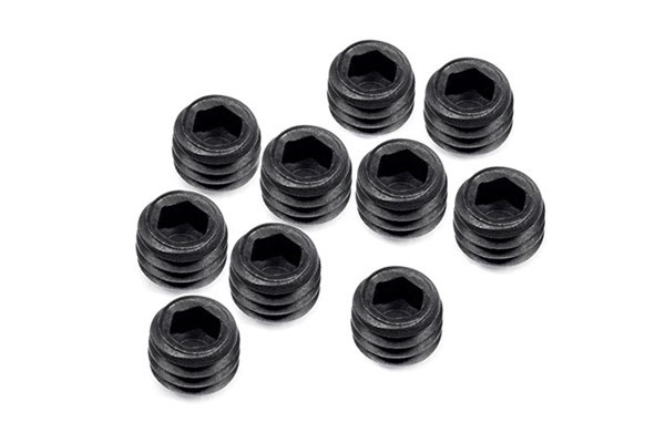 Set Screw M3X2.5Mm (10Pcs) ryhmässä LELUT, TUOTTEET LAPSILLE JA VAUVOILLE / Radio-ohjattava / Varaosat ja lisävarusteet / HPI / Ruuvit/Kiinnikkeet / Ruuvit @ TP E-commerce Nordic AB (A04504)