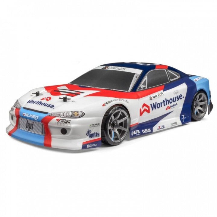 JAMES DEANE NISSAN S15 PRINTED BODY (200MM) ryhmässä LELUT, TUOTTEET LAPSILLE JA VAUVOILLE / Radio-ohjattava / Varaosat ja lisävarusteet / HPI / Rungot ja tarvikkeet / Maalatut rungot @ TP E-commerce Nordic AB (A04540)