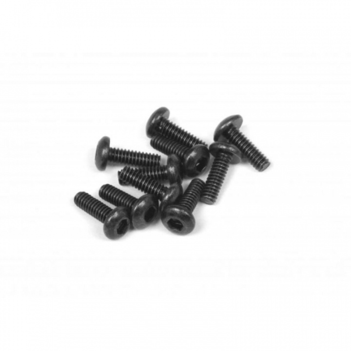 Button Head Screw M2x6mm (Hex Socket/10pcs) ryhmässä LELUT, TUOTTEET LAPSILLE JA VAUVOILLE / Radio-ohjattava / Varaosat ja lisävarusteet / HPI / Ruuvit/Kiinnikkeet / Ruuvit @ TP E-commerce Nordic AB (A04568)