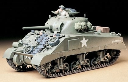 Tamiya 1/35 US M4 SHERMAN EARLY ryhmässä URHEILU, VAPAA-AIKA JA HARRASTUS / Harrastus / Muovimallit / Sotilasajoneuvot (maa) @ TP E-commerce Nordic AB (A06303)