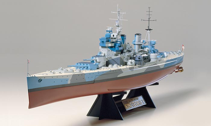 Tamiya 1/350 HMS KING GEORGE V ryhmässä URHEILU, VAPAA-AIKA JA HARRASTUS / Harrastus / Muovimallit / Alukset @ TP E-commerce Nordic AB (A06365)