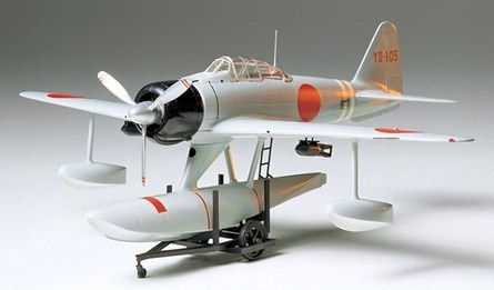 Tamiya 1/48 Nishikisuisen (Rufe) ryhmässä URHEILU, VAPAA-AIKA JA HARRASTUS / Harrastus / Muovimallit / Lentokoneet/Helikopterit @ TP E-commerce Nordic AB (A06391)