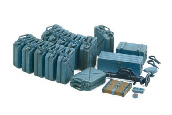 Tamiya 1/35 Jerry can set (Early) ryhmässä URHEILU, VAPAA-AIKA JA HARRASTUS / Harrastus / Muovimallit / Sekalaiset @ TP E-commerce Nordic AB (A06450)