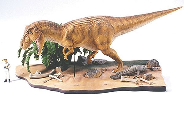 Tamiya 1/35 Tyrannosaurus diorama ryhmässä URHEILU, VAPAA-AIKA JA HARRASTUS / Harrastus / Muovimallit / Sekalaiset @ TP E-commerce Nordic AB (A06463)