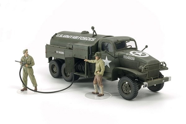 Tamiya 1/48 US 2.5t 6x6 Fuel Truck ryhmässä URHEILU, VAPAA-AIKA JA HARRASTUS / Harrastus / Muovimallit / Sotilasajoneuvot (maa) @ TP E-commerce Nordic AB (A06530)