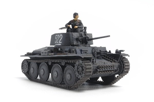 Tamiya 1/48 Panzer 38(t) Ausf.E/F ryhmässä URHEILU, VAPAA-AIKA JA HARRASTUS / Harrastus / Muovimallit / Sotilasajoneuvot (maa) @ TP E-commerce Nordic AB (A06554)