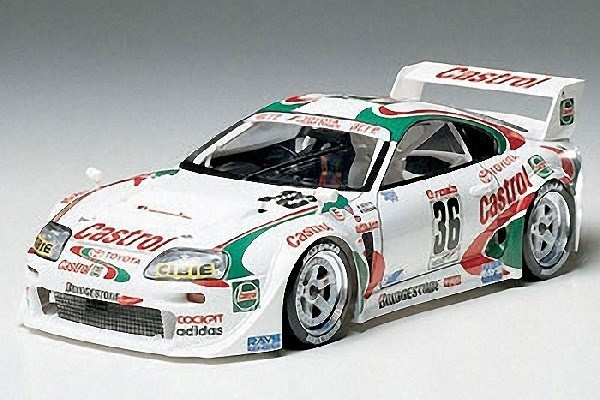 Tamiya 1/24 Castrol Toyota Tom\'s Supra GT ryhmässä URHEILU, VAPAA-AIKA JA HARRASTUS / Harrastus / Muovimallit / Autot @ TP E-commerce Nordic AB (A06673)