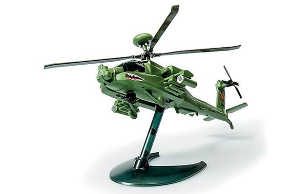 Airfix Quick Build Apache ryhmässä URHEILU, VAPAA-AIKA JA HARRASTUS / Harrastus / Muovimallit / Aloituspakkaukset/Lahjapakkaukset @ TP E-commerce Nordic AB (A06759)