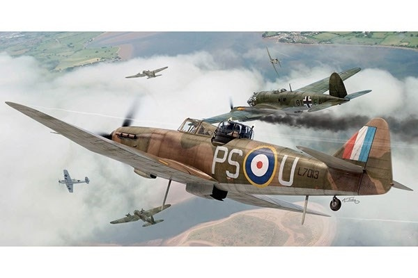 Airfix Boulton Paul Defiant ryhmässä URHEILU, VAPAA-AIKA JA HARRASTUS / Harrastus / Muovimallit / Lentokoneet/Helikopterit @ TP E-commerce Nordic AB (A06845)