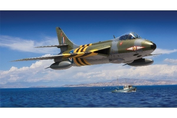 Airfix 1:48 Hawker Hunter F.4/F.5/J.34 ryhmässä URHEILU, VAPAA-AIKA JA HARRASTUS / Harrastus / Muovimallit / Lentokoneet/Helikopterit @ TP E-commerce Nordic AB (A06972)