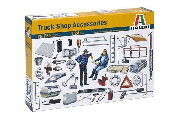 Italeri 1:24 TRUCK ACCESSORIES ryhmässä URHEILU, VAPAA-AIKA JA HARRASTUS / Harrastus / Muovimallit / Autot @ TP E-commerce Nordic AB (A07026)