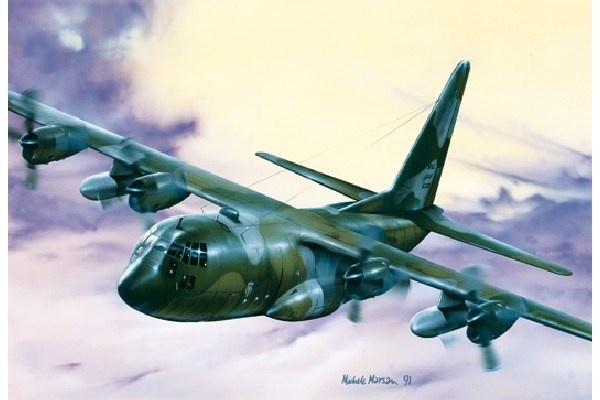 Italeri 1:72 C-130 E/H HERCULES ryhmässä URHEILU, VAPAA-AIKA JA HARRASTUS / Harrastus / Muovimallit / Lentokoneet/Helikopterit @ TP E-commerce Nordic AB (A07036)