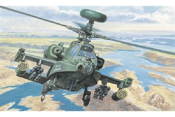 Italeri 1:72 AH-64 D APACHE LONGBOW ryhmässä URHEILU, VAPAA-AIKA JA HARRASTUS / Harrastus / Muovimallit / Lentokoneet/Helikopterit @ TP E-commerce Nordic AB (A07051)