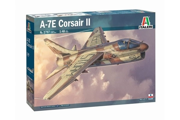 Italeri 1:48 A-7C Corsair II ryhmässä URHEILU, VAPAA-AIKA JA HARRASTUS / Harrastus / Muovimallit / Lentokoneet/Helikopterit @ TP E-commerce Nordic AB (A07272)