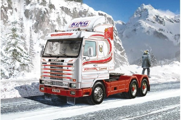 Italeri 1:24 SCANIA \'Streamline\' 143H 6x2 ryhmässä URHEILU, VAPAA-AIKA JA HARRASTUS / Harrastus / Muovimallit / Autot @ TP E-commerce Nordic AB (A07283)