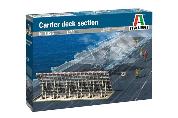 Italeri 1:72 Carrier Deck Section ryhmässä URHEILU, VAPAA-AIKA JA HARRASTUS / Harrastus / Muovimallit / Lentokoneet/Helikopterit @ TP E-commerce Nordic AB (A07287)